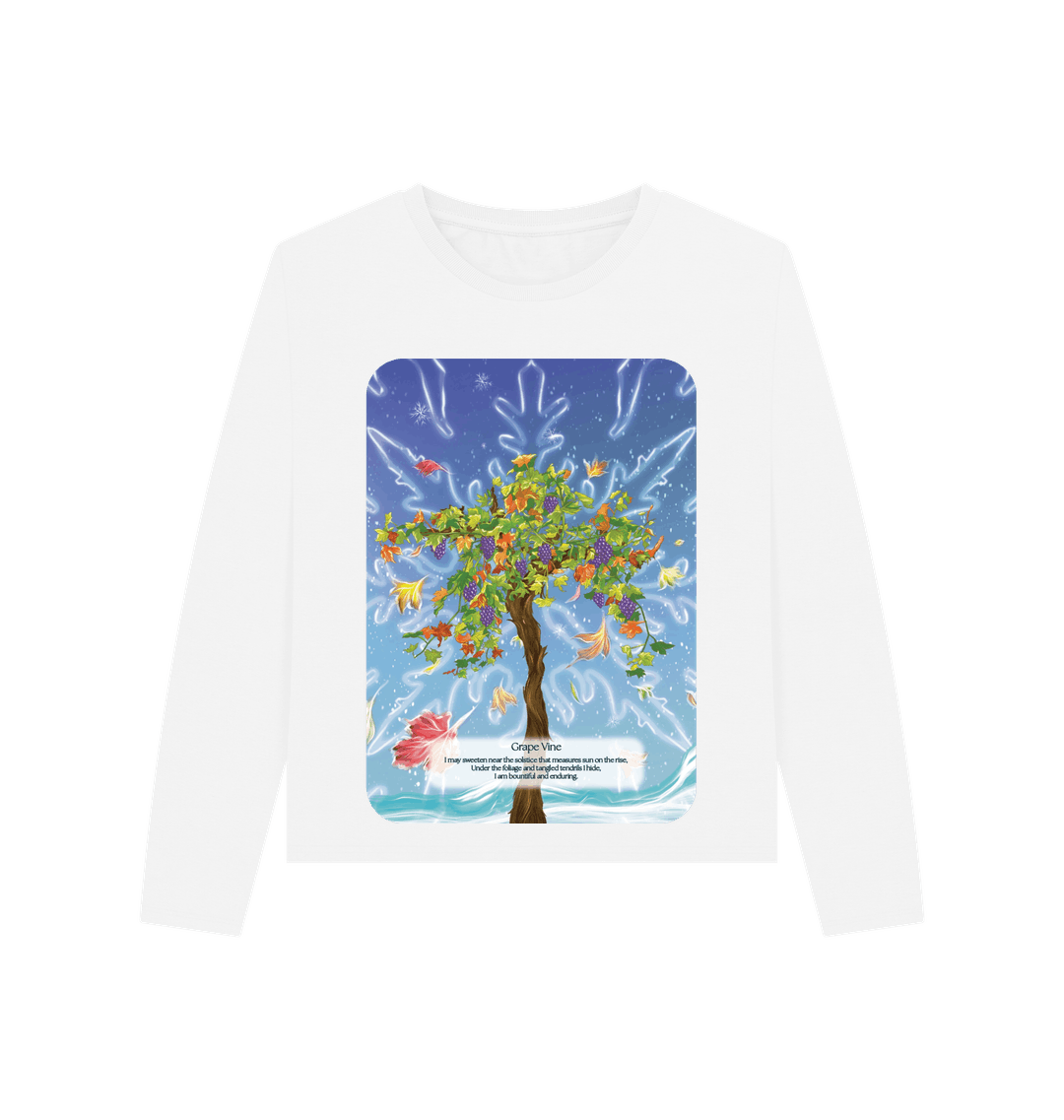 White Printed T-shirt Front