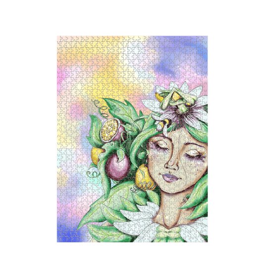 White Jigsaw Puzzles Front