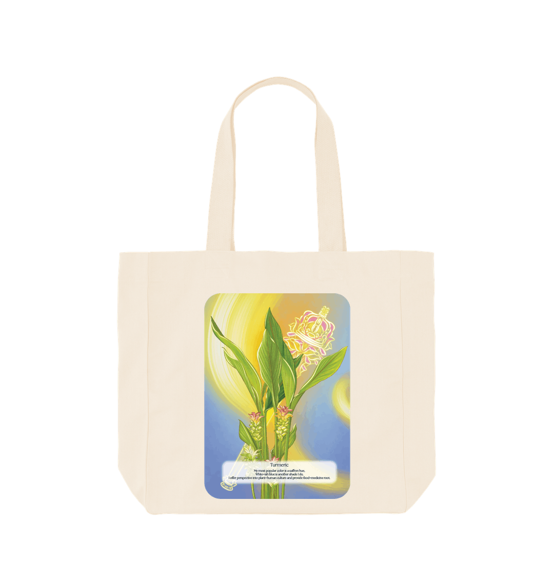 Natural Printed Bag Front