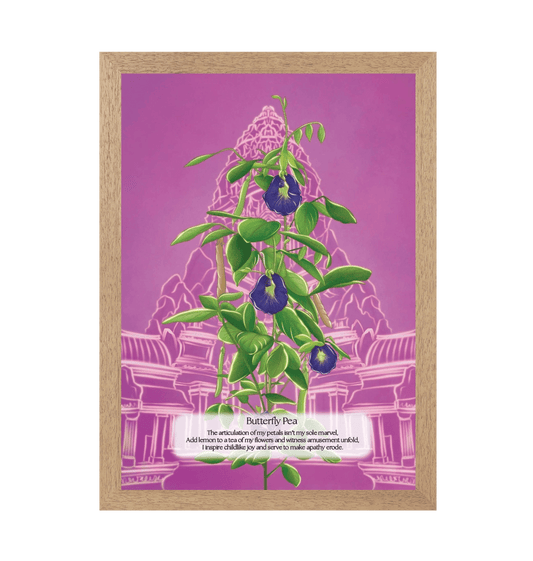 Natural Frame Framed art print Front