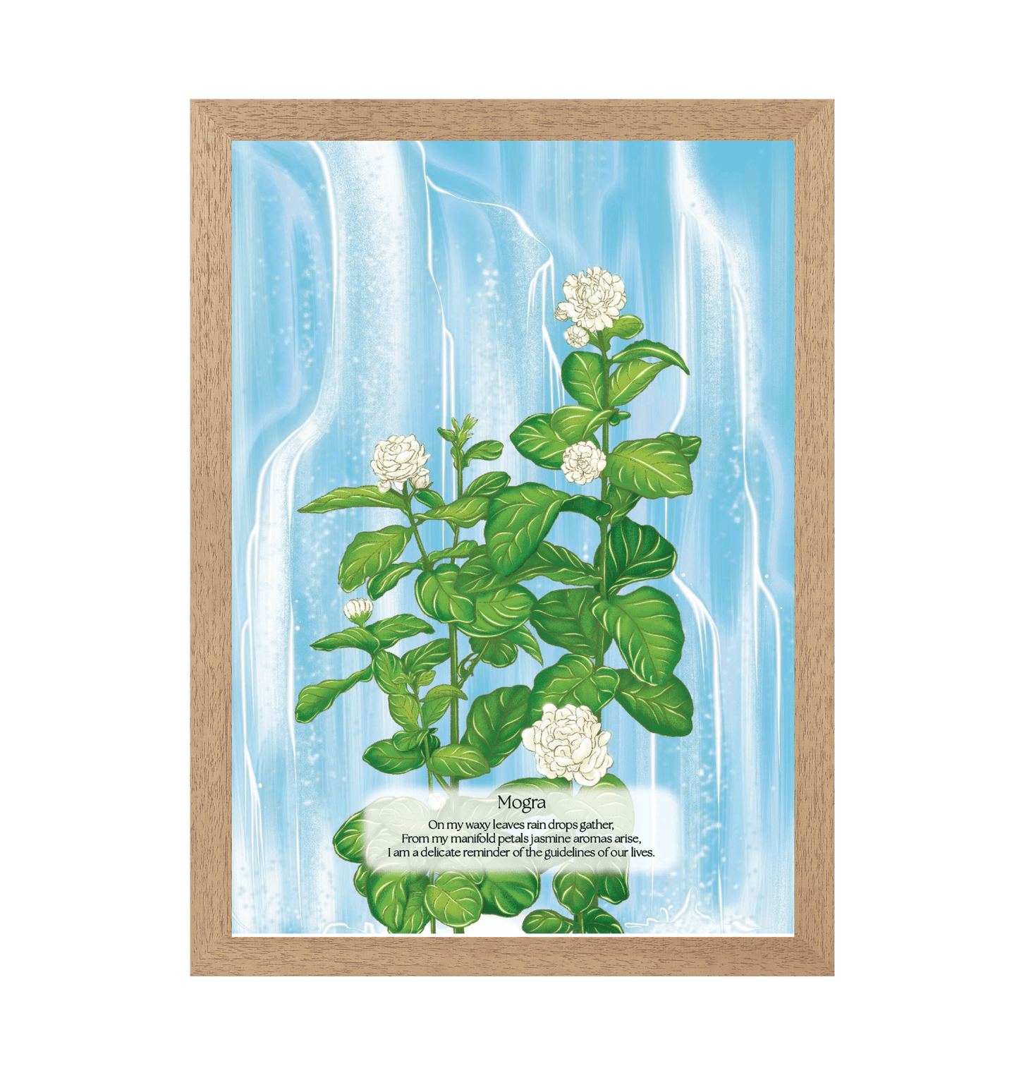 Natural Frame Framed art print Front