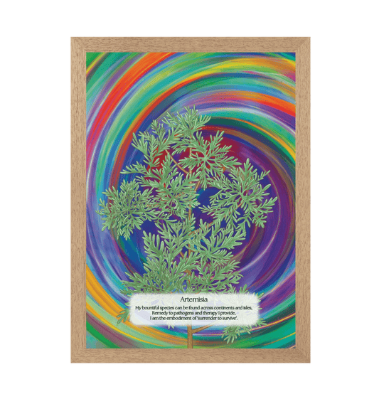 Natural Frame Framed art print Front